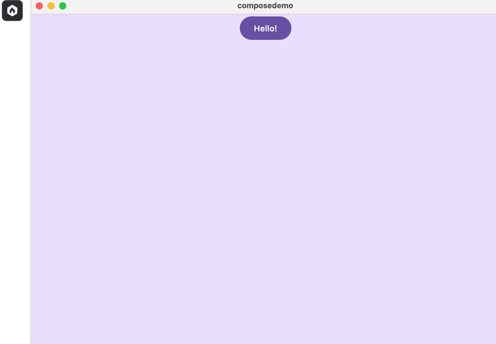 desktop 应用上的首次 Compose Hot Reload