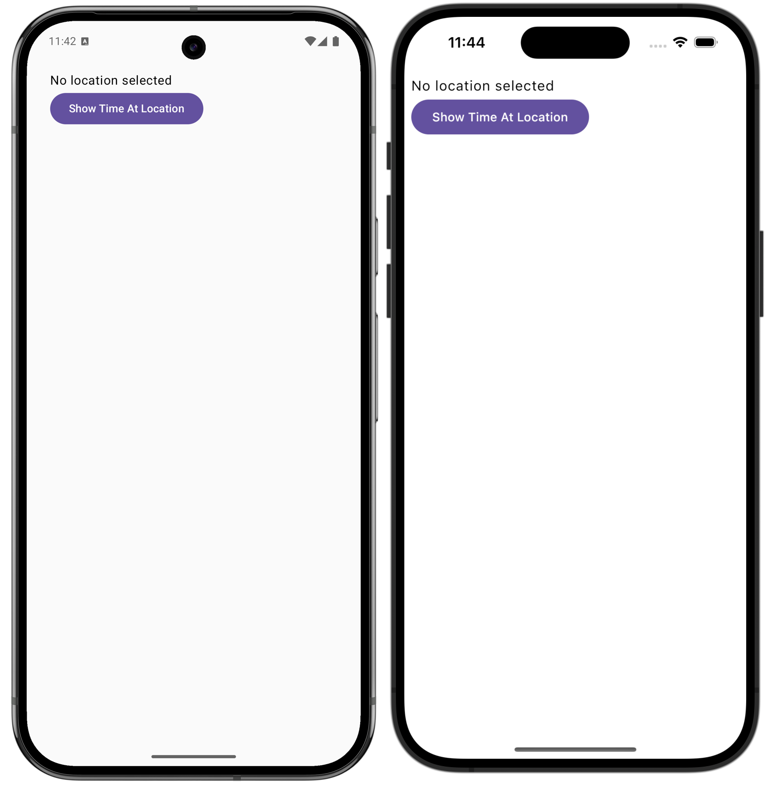 New Compose Multiplatform app on Android and iOS