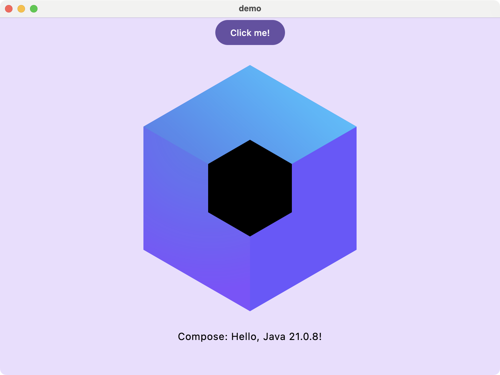 第一个桌面平台上的 Compose Multiplatform 应用