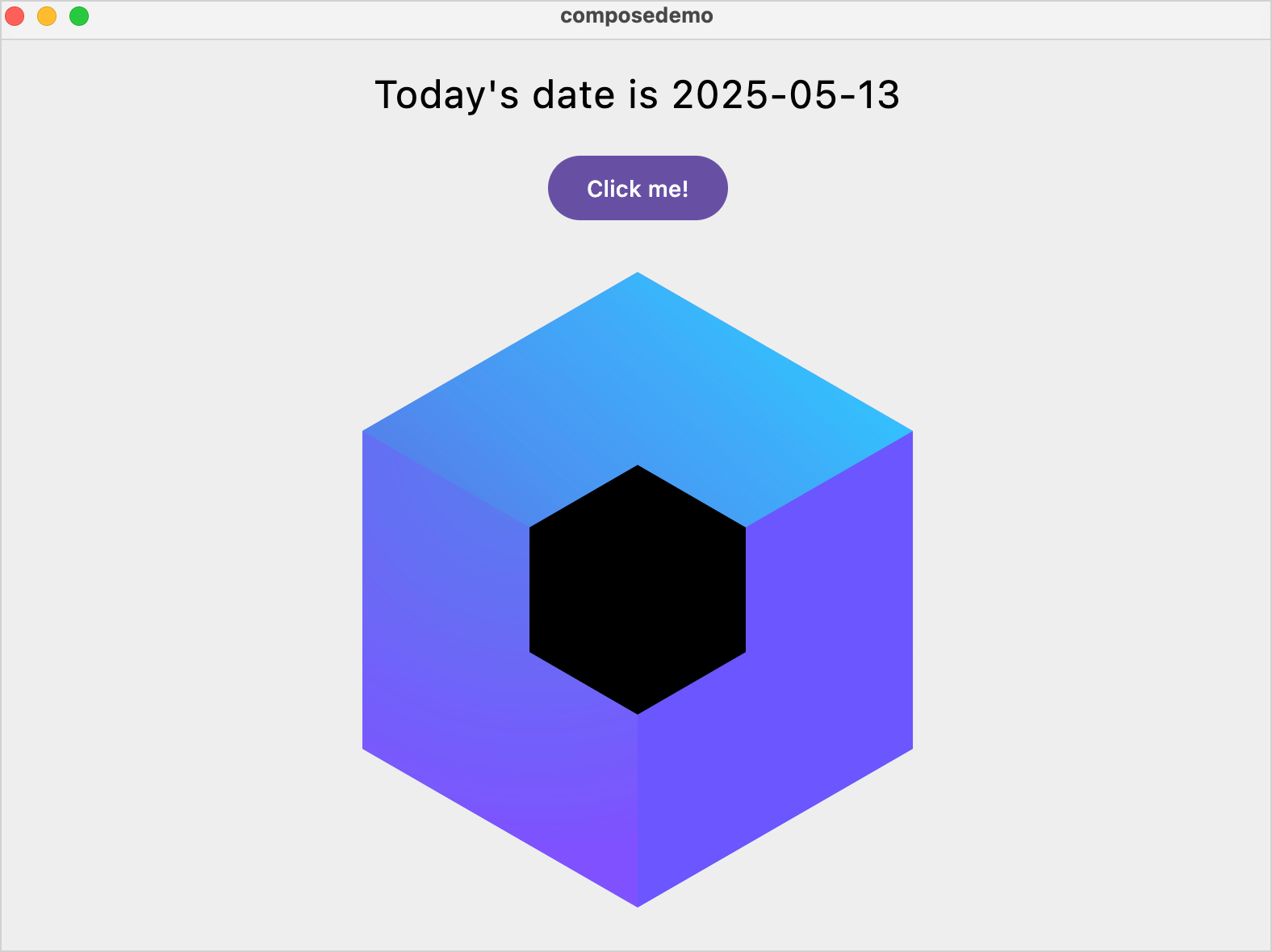 首个在桌面平台运行的 Compose Multiplatform 应用
