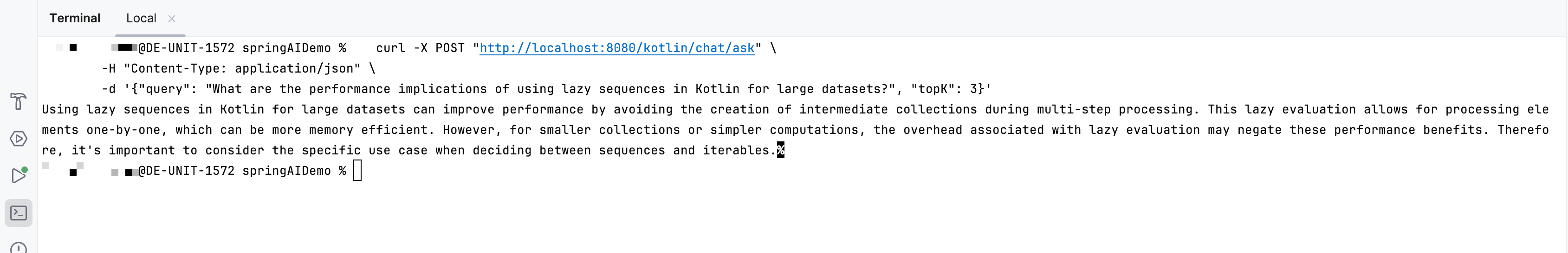 OpenAI 对聊天请求的回答
