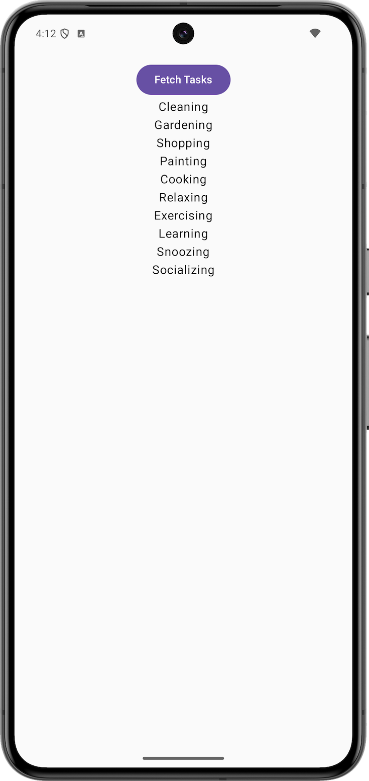应用在 Android 上运行
