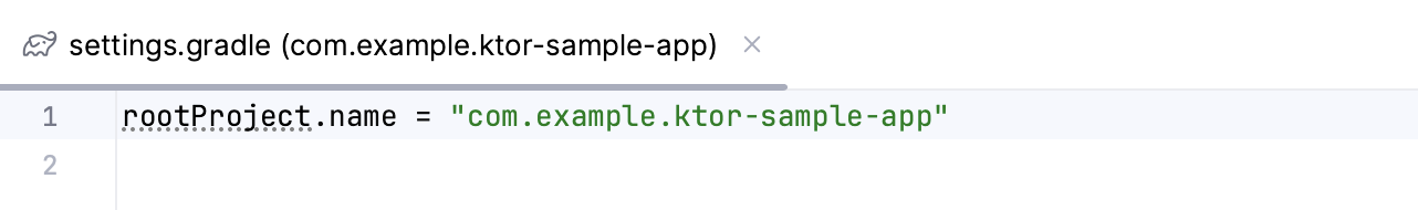settings.gradle.kt 的内容
